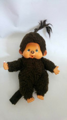 Jucarie plus maimutica Monchhichi (kiki), moncicci, moncici, 20 cm, Sekiguchi foto