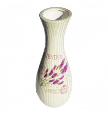 Vaza de flori ceramica Buchet de Lavanda, 29 cm Elegant Collection foto