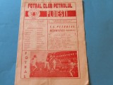 Program meci fotbal FC PETROLUL PLOIESTI-AUTOMATICA BUCURESTI (25.04.1982)