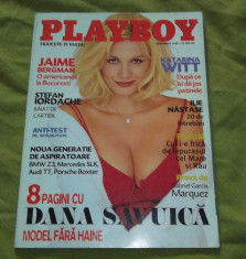 revista Playboy Romania primul numar Dana Savuica foto