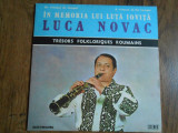 LP Luca Novac &ndash; A Virtuoso Of The Taragot, electrecord