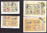 Guineea 2001 fauna insecte MI 3366-3373 + bl.676,677 MNH w50 Michel=68, Nestampilat