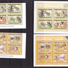 Guineea 2001 fauna insecte MI 3366-3373 + bl.676,677 MNH w50 Michel=68