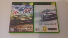 LOT 2 JOCURI XBOX - Colin Mc Rae 3 + Rally Sport [Second hand] foto