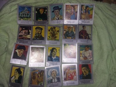 Timbre vechi de colectie YEMEN ARAB REPUBLIC,serie 20 timbre,Transport GRATUIT foto