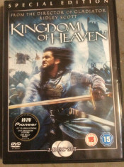 KINGDOM OF HEAVEN - FILM DVD ORIGINAL ( 2 DISC SET ) foto