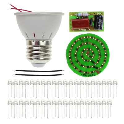 Kit bec 38 led-uri 2,4W - 210LM (v.15) foto