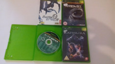 LOT 4 JOCURI XBOX -Zanthura + Area 51 + Battle Engine [Second hand] foto