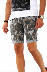 Pantaloni scurti pentru barbati - cu imprimeu floral - A1803 X14-3 foto