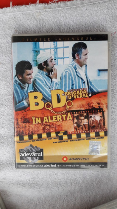 BD IN ALERTA - BRIGADA DIVERSE , DVD FARA ZGARIETURI .