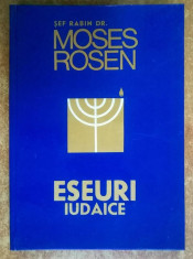 Moses Rosen ? Eseuri iudaice foto