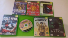 LOT 7 JOCURI XBOX - Cold Fear - Rocky - Spider Man [Second hand] foto