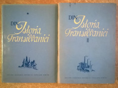 C. Daicoviciu, s.a. - Din istoria Transilvaniei (2 volume) foto