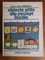 Obiecte utile din resturi textile - Doina Silvia Marian / R5P2S foto