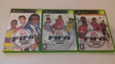 LOT 3 JOCURI XBOX - FIFA 2003 2004 2005 [Second hand] foto