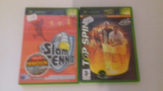 LOT 2 JOCURI XBOX - Top Spin + Slam Tennis [Second hand] foto