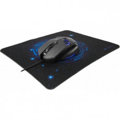 Mouse Gaming + Mousepad Newmen N6000 Black foto