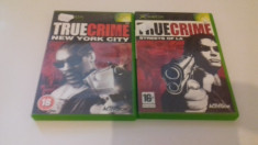 LOT 2 JOCURI XBOX - True Crime [Second hand] foto