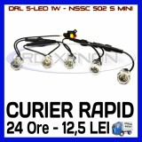 DRL 5-LED 1W - NSSC 502S MINI - DAYTIME RUNNING LIGHT - LUMINI DE ZI, Universal, ZDM