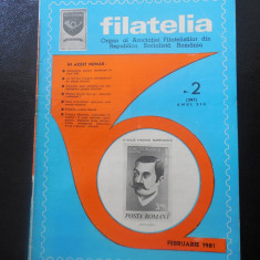 REVISTA FILATELIA-NR. 2/1981