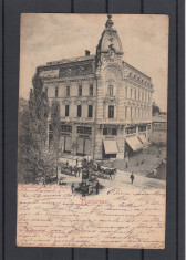 BUCURESTI MAGAZIN GENERAL DE PARIS TRASURI CLASICA CIRCULATA 1901 foto