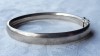 Argint BRATARA 1900 FRANTA de efect HALF and HALF marcaj VECHI vintage SPLENDIDA