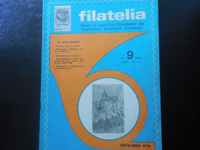 REVISTA FILATELIA-NR. 9/1978