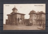 BUCURESTI BISERICA STAVROPOLEUS AUTOTURISM DE EPOCA CIRC. 1930 EDITURA SOCEC