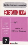 Constantin Noica comentat de Mircea Handoca