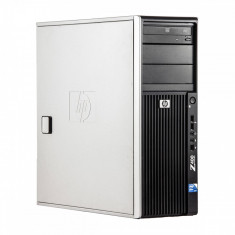 HP Z400 Intel Xeon W3680 3.33 GHz 8 GB DDR 3 500 GB HDD DVD-RW 1 GB Quadro 2000 Tower foto