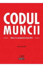 Codul Muncii ed.9 act. 8 Mai 2018 - Costel Gilca foto