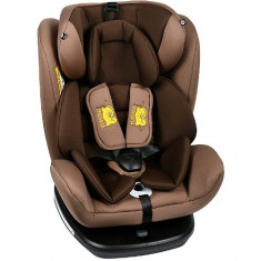 Scaun Auto Tweety cu Isofix Rotativ 360 Grade Coffee 0 - 36 kg foto