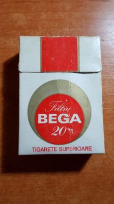 ambalaj tigari bega din anii &amp;#039;70-&amp;#039;80 - de colectie - nu contine tigari foto