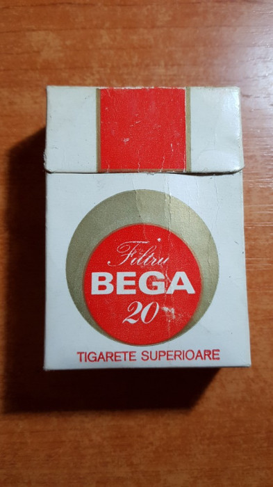 ambalaj tigari bega din anii &#039;70-&#039;80 - de colectie - nu contine tigari