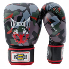 MANUSI BOX KNOCKOUT P.U. CAMO FIGHTER foto