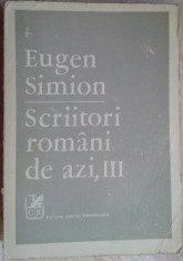 EUGEN SIMION-SCRIITORI ROMANI DE AZI 3/1984/dedicatie-autograf/Mazilescu/Turcea+ foto