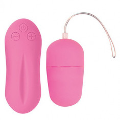 Ou Vibrator Wireless Pleasure Egg Pink Medium foto