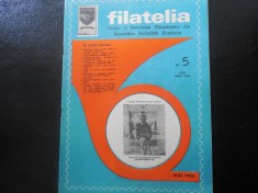 REVISTA FILATELIA-NR. 5/1982 foto