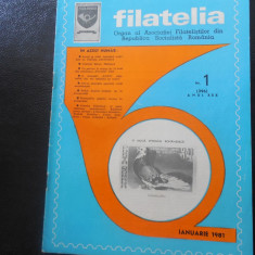 REVISTA FILATELIA-NR. 1/1981