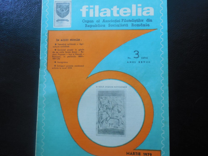 REVISTA FILATELIA-NR. 3/1979