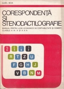 Aurel Boia - Corespondență și stenodactilografie - manual