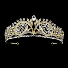 Diadema,tiara aurie foto