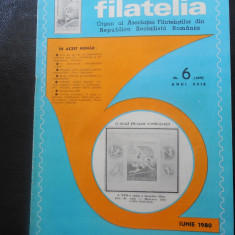 REVISTA FILATELIA-NR. 6/1980