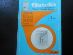 REVISTA FILATELIA-NR. 7/1980 foto