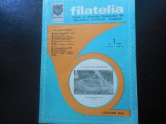 REVISTA FILATELIA-NR. 1/1980 foto