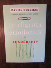 Inteligenta emotionala in leadership Ed.2 - Daniel Goleman foto