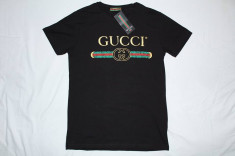 Tricouri Gucci cu eticheta colectia 2018 foto