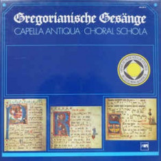 Chants gregoriens - anthologie du chant gregorien ( 4 discuri vinil ) foto