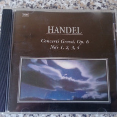 CD Handel – Concerti Grossi, Op. 6 No's 1, 2, 3, 4