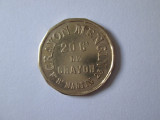 Jeton francez Paris 20 Centimes Crayon Mengin St.Martin anii 1860